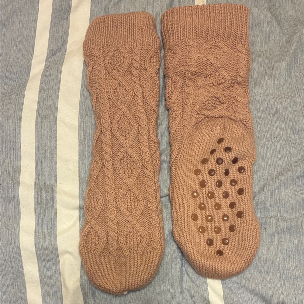 Cozy Knit Non-Slip Boot Socks